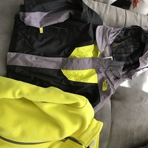 4t northface layered jacket